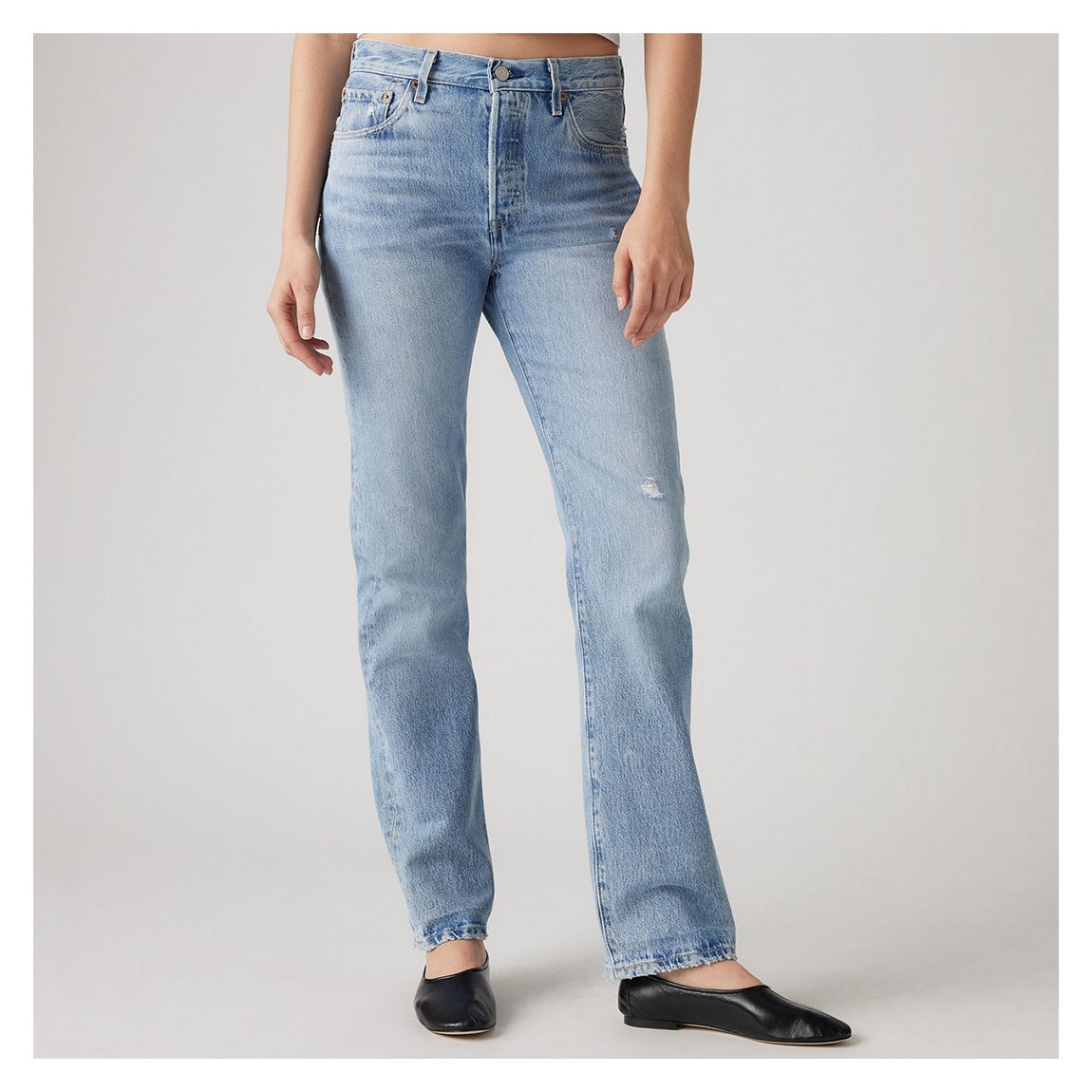 Blue 501® Straight Jeans main product photo