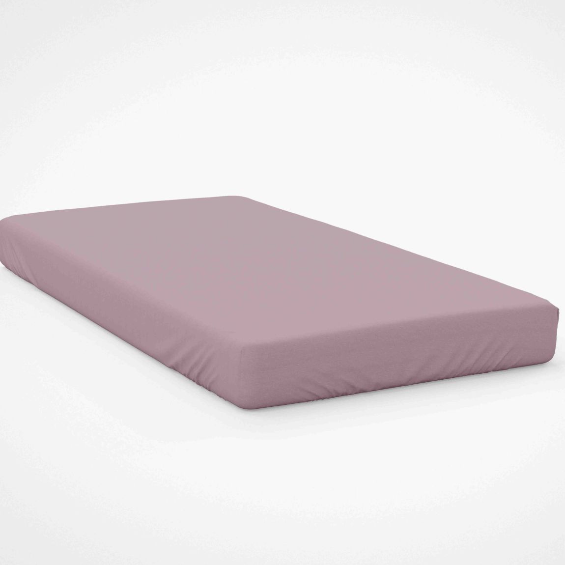 Belledorm Egyptian Cotton 400 Thread Count 15" Fitted Sheet,Double Mulberry main product photo