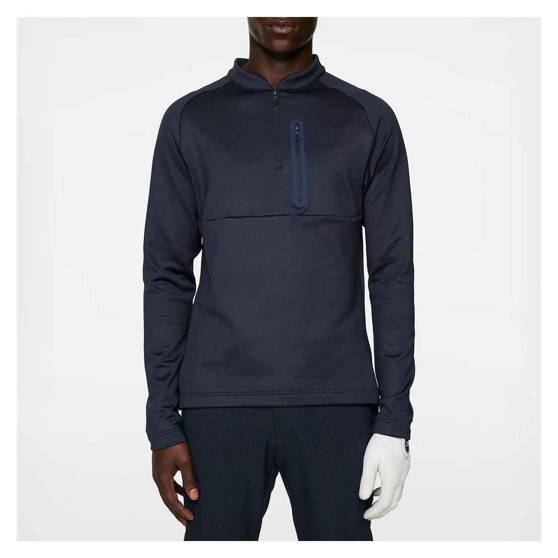 Navy Adam Quarter Zip Midlayer main product photo
