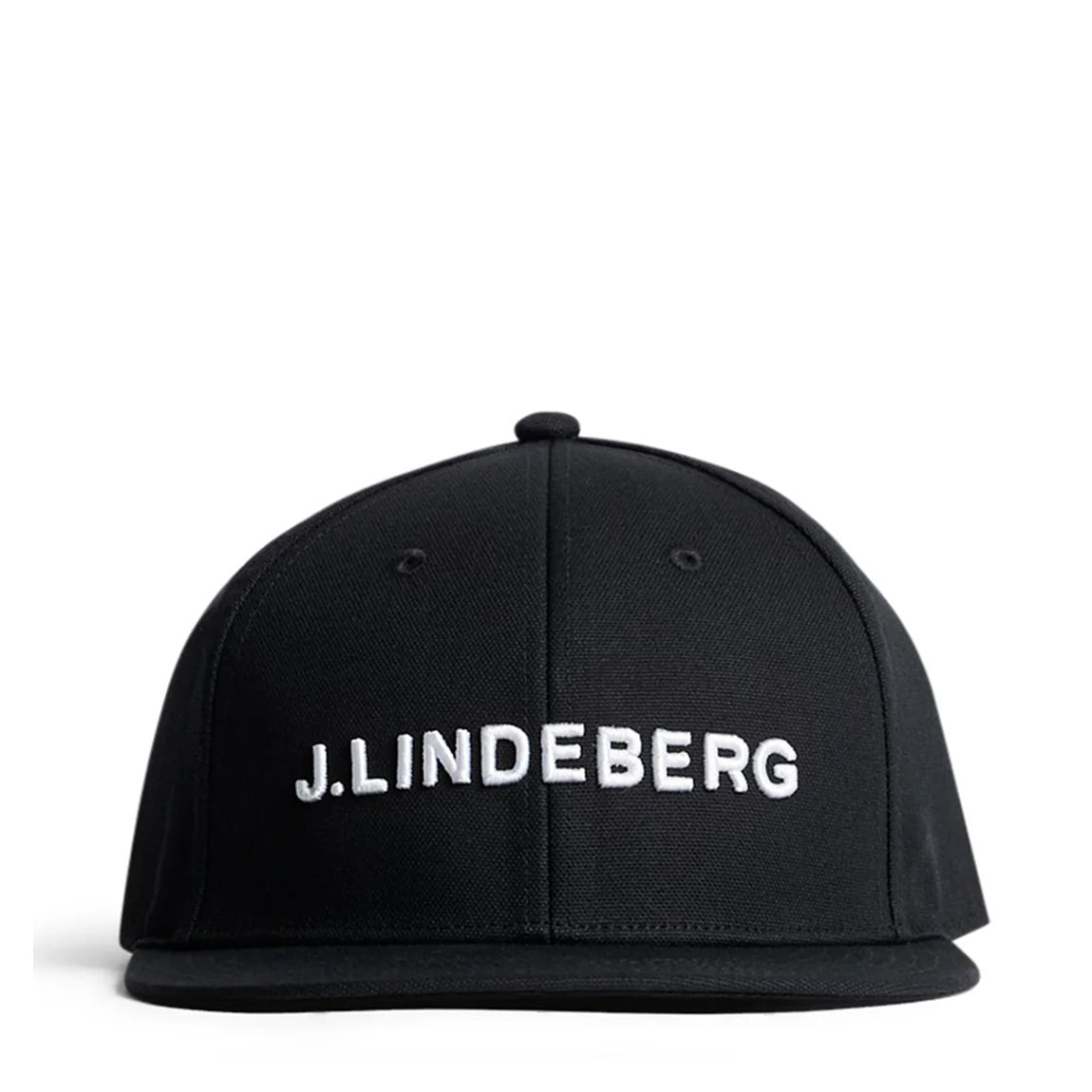 Black Flat Peak Cap main product photo