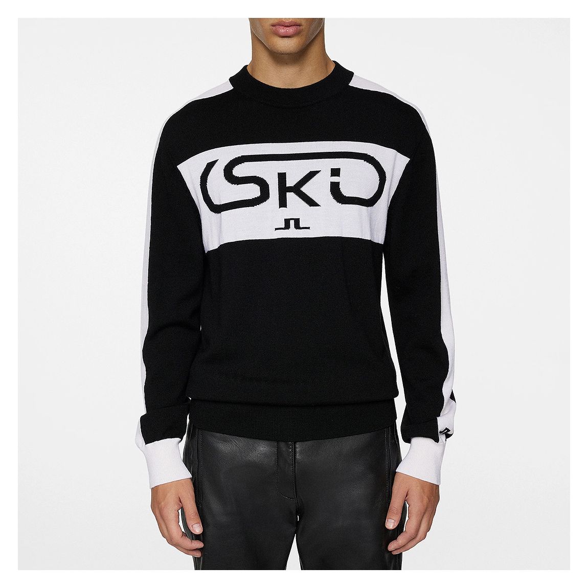 Black Kirby Knitted Sweater main product photo