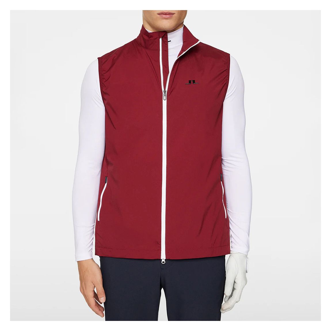 Burgundy Ash Light Packable Vest main product photo