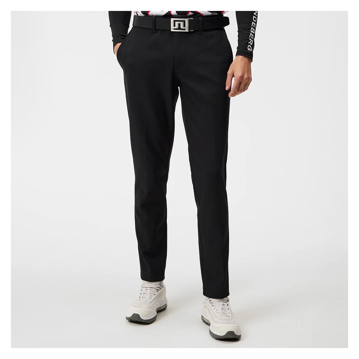 Black Ellott Bonded Fleece Pant main product photo