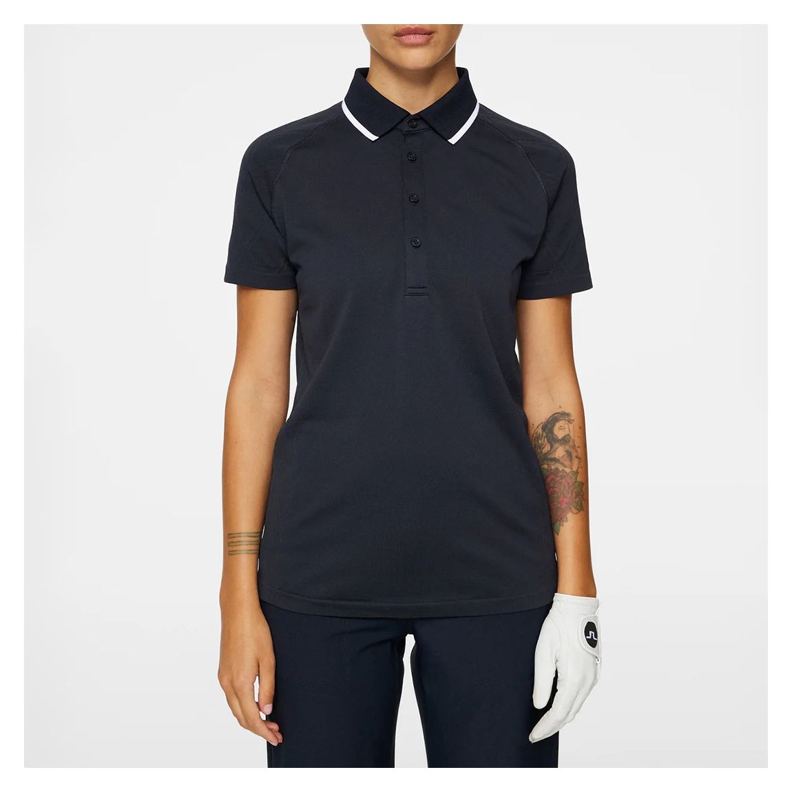 Navy Baily Seamless Polo main product photo