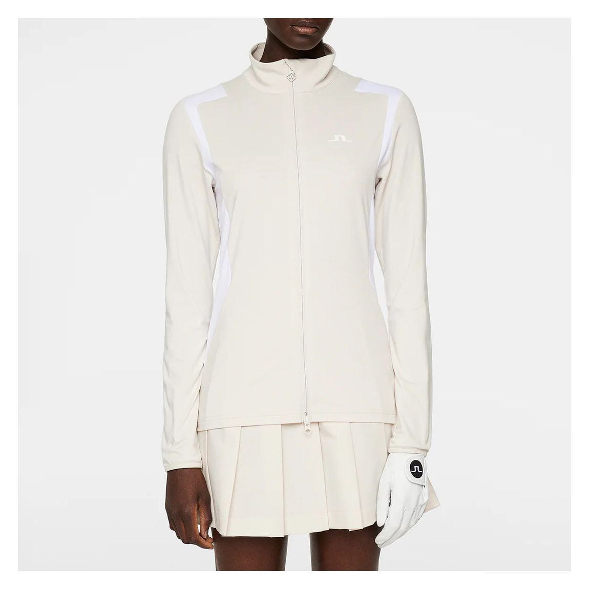 Ivory Mae Zip Mid Layer main product photo