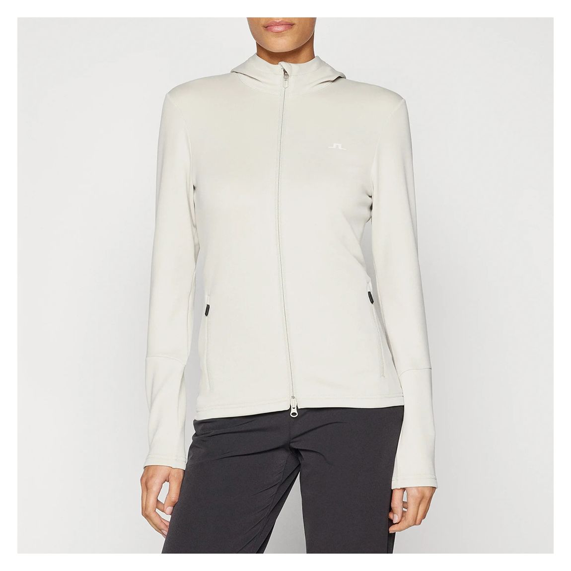 Ivory Melange Steffi Mid Layer main product photo