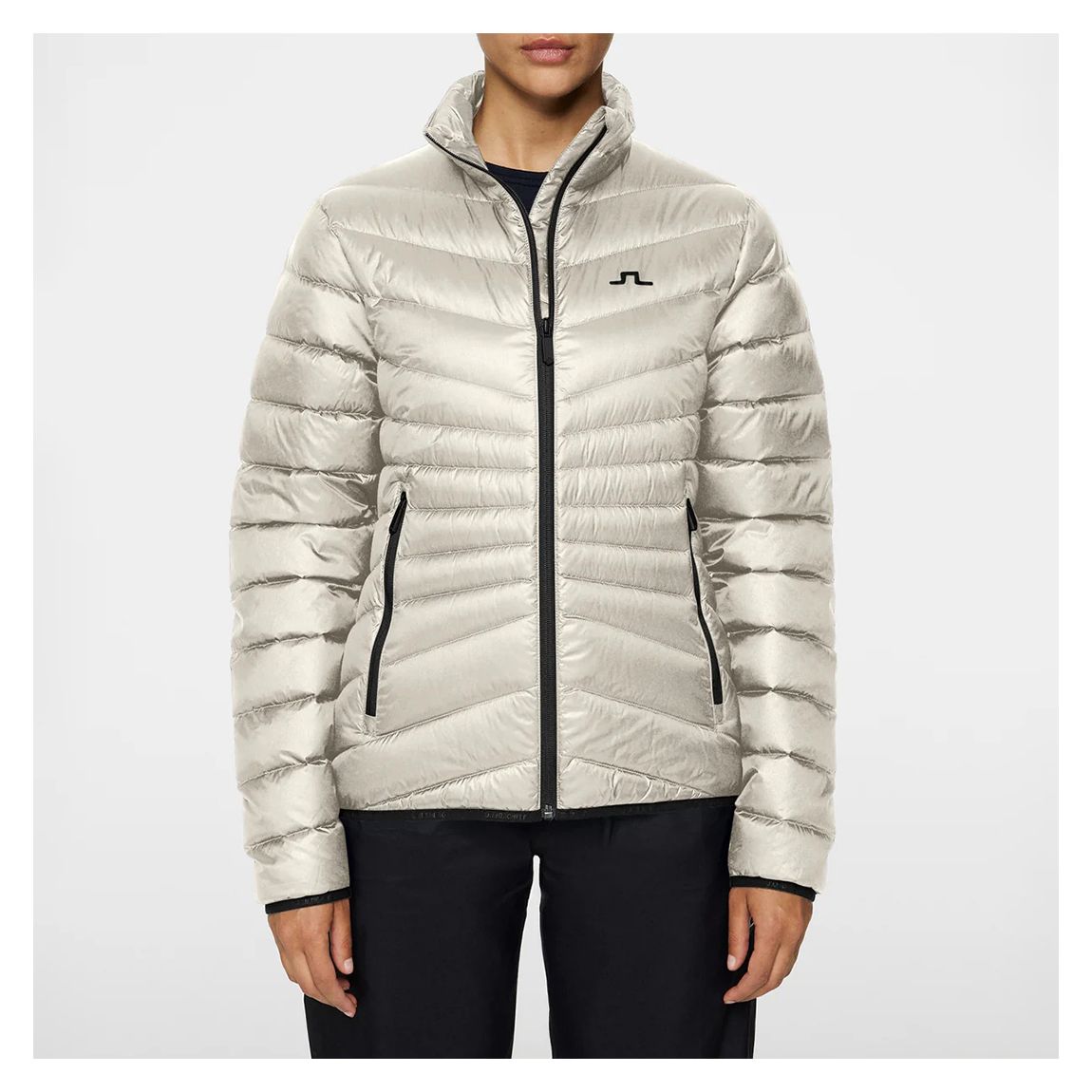Ivory Lara Light Down Jacket main product photo