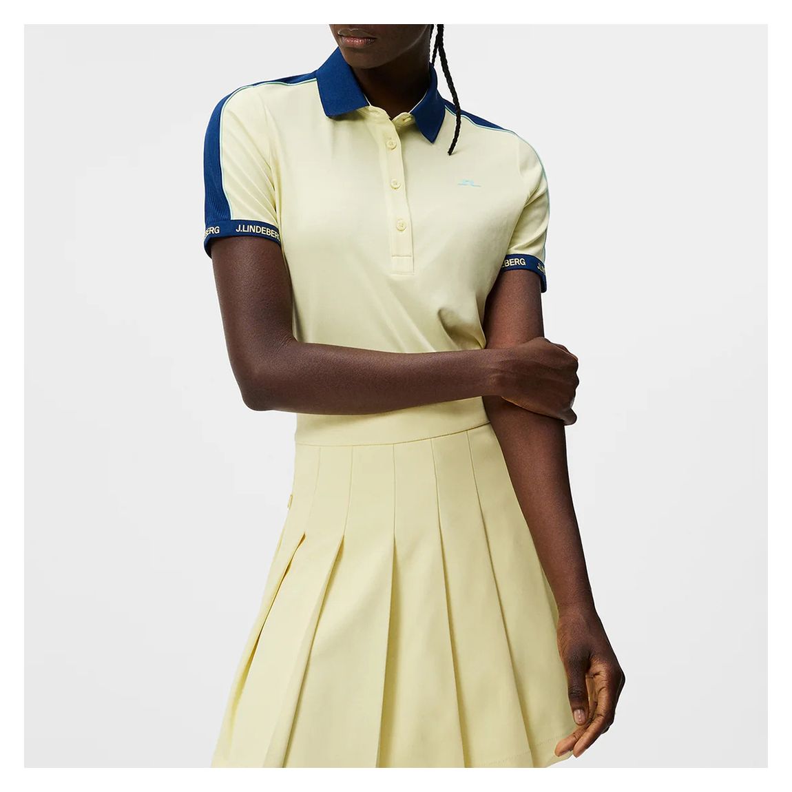 Pale Yellow Demi Polo main product photo