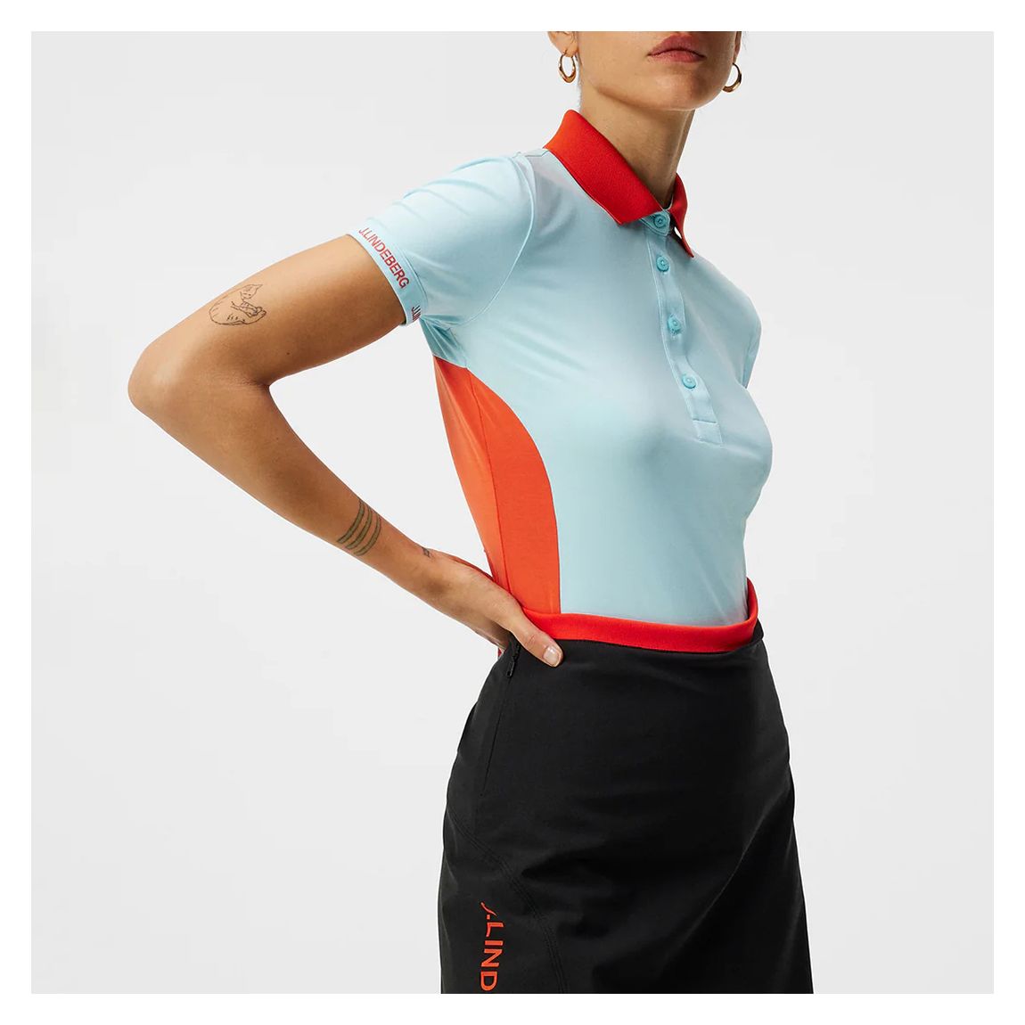 Pale Blue Makena Polo main product photo