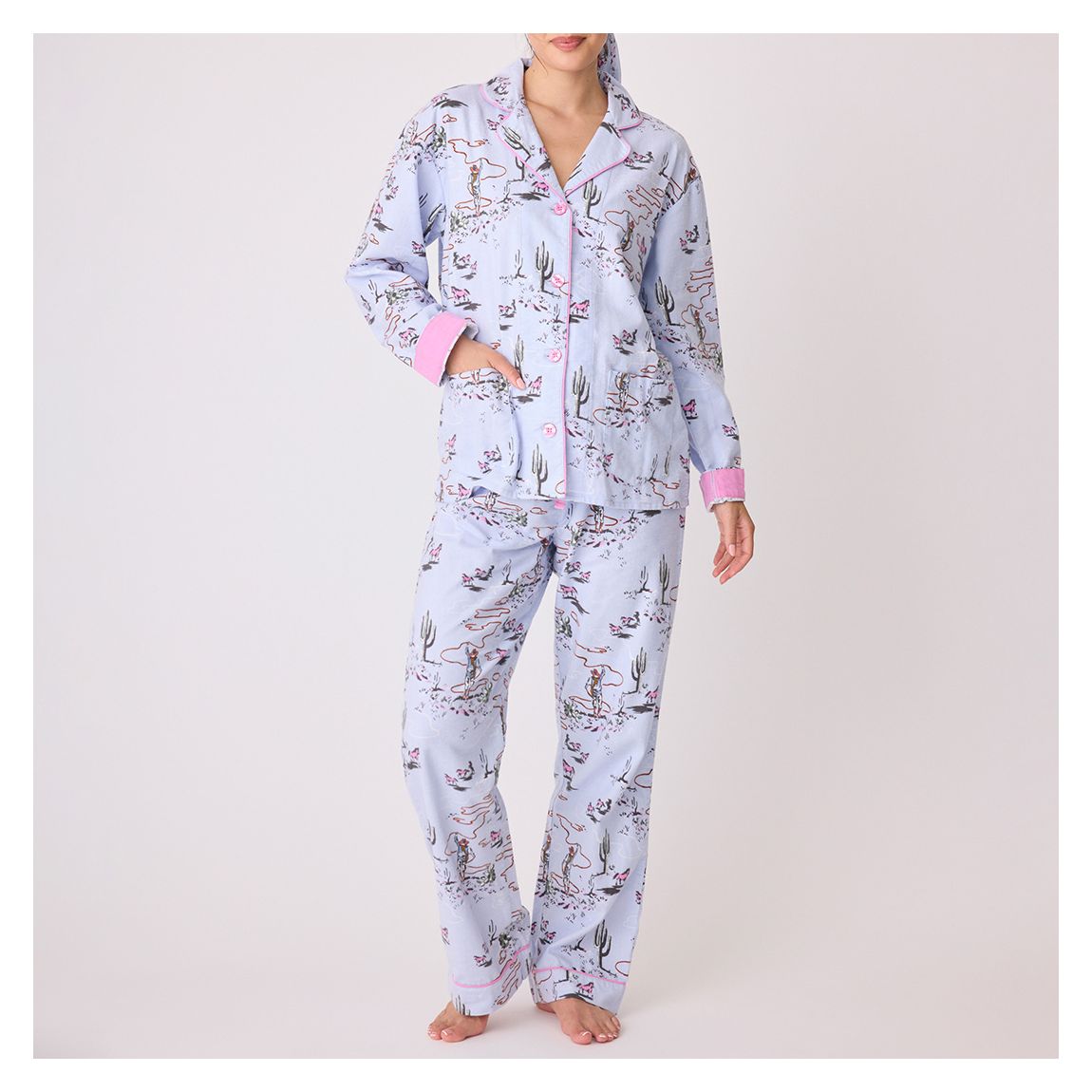 Flannels Long Sleeve Pyjama main product photo