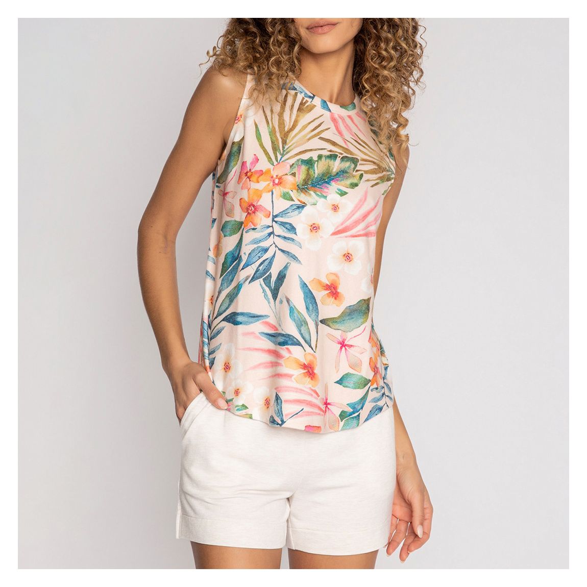 Tahitian Garden Tank Top main product photo