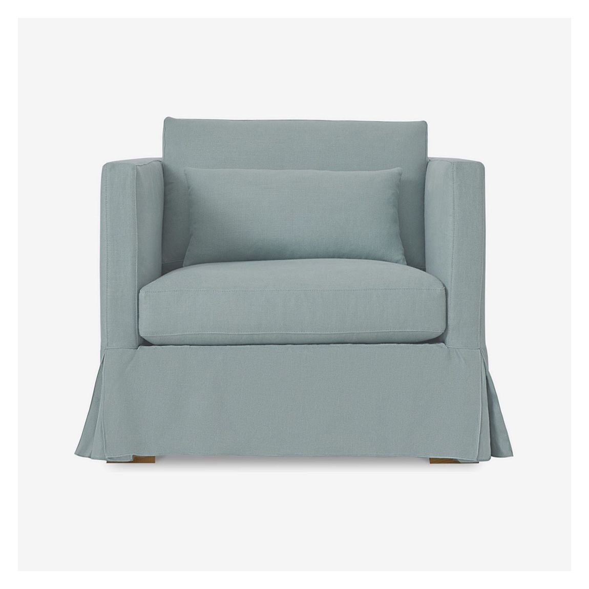 Bordeaux Armchair in Sanfor Airo Aero & Natural Oak Wood main product photo