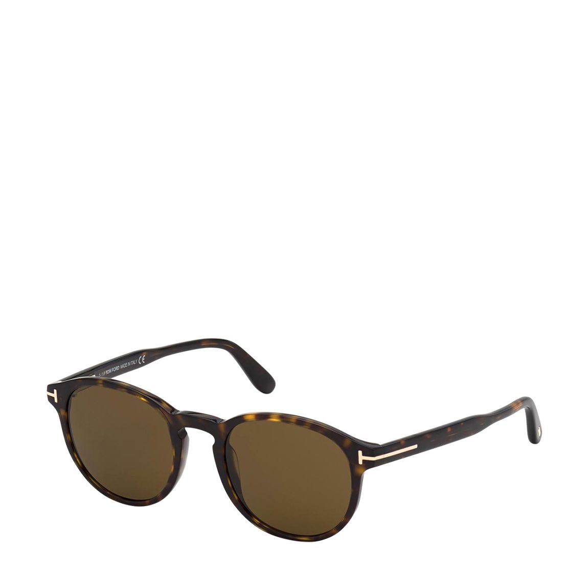 Men's Dark Havana Dante Tom Ford Sunglasses 50mm main product photo