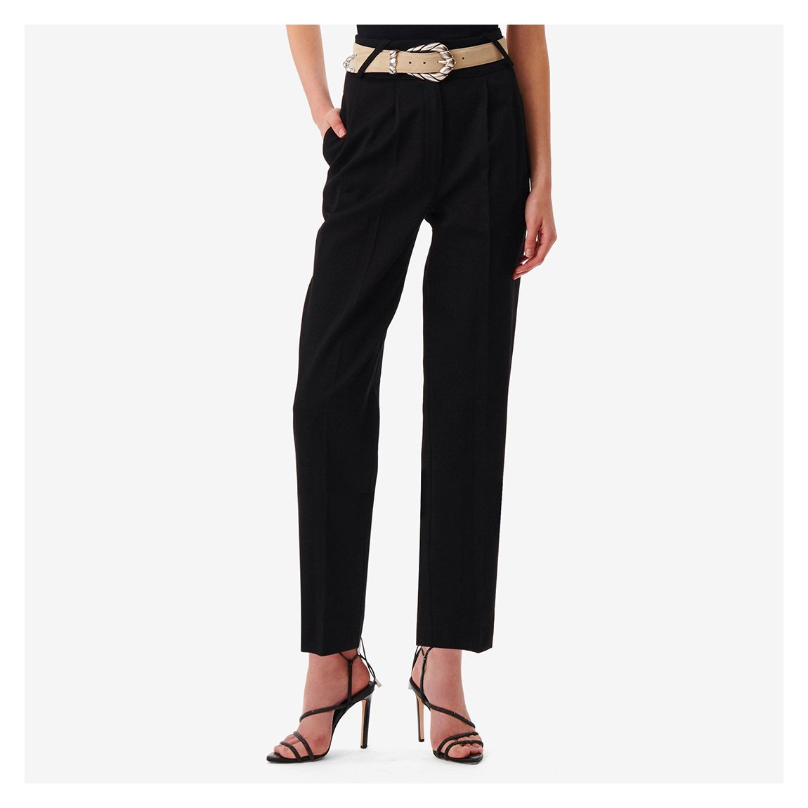 Black Trina Tapered Trouser main product photo