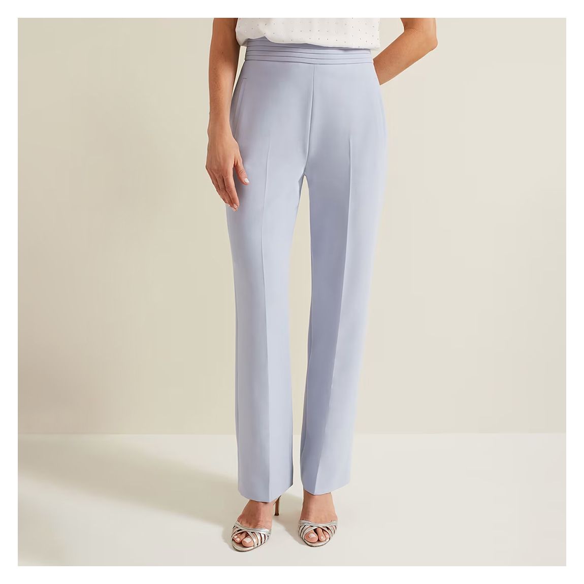 Light Blue Alexis Suit Trousers main product photo