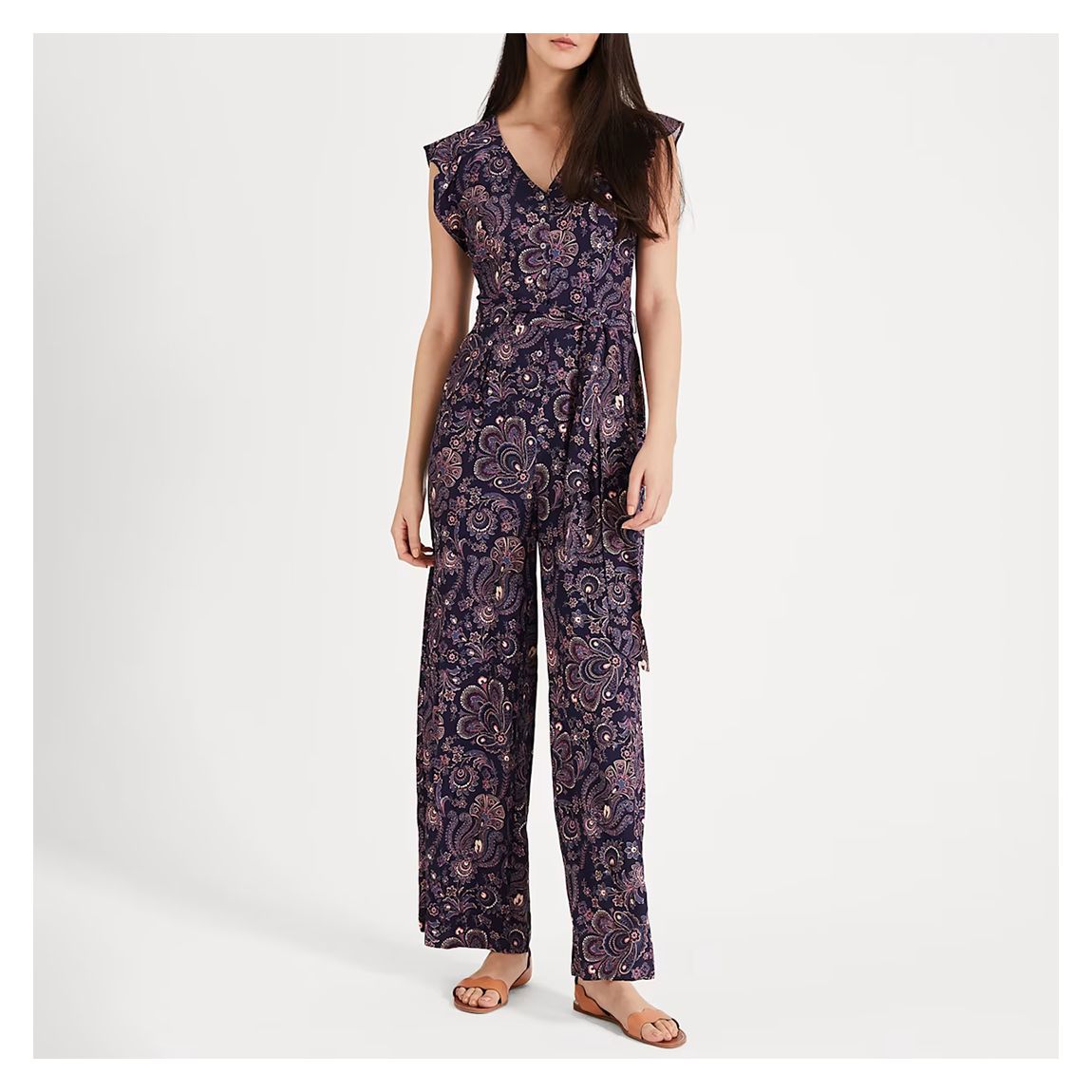 Navy Jayesha Jumpsuit main product photo