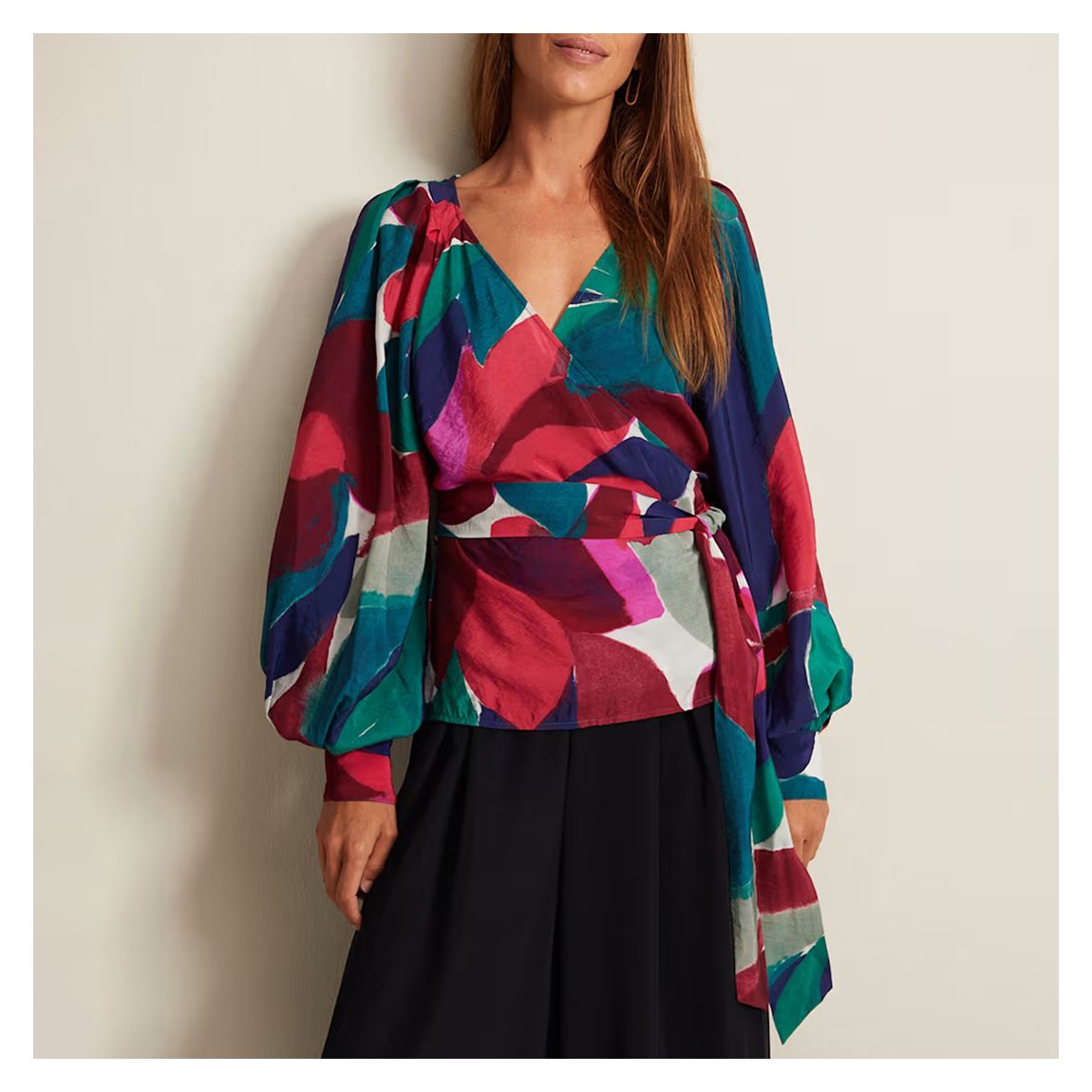 Multi Shalni Abstract Wrap Top main product photo