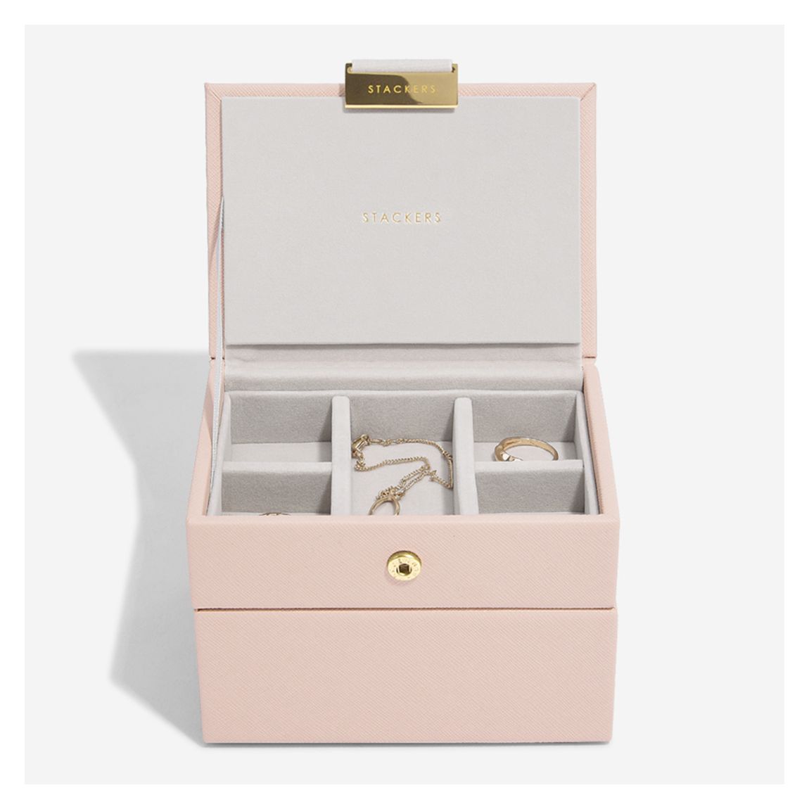 Blush Pink Micro Jewellery Box main product photo