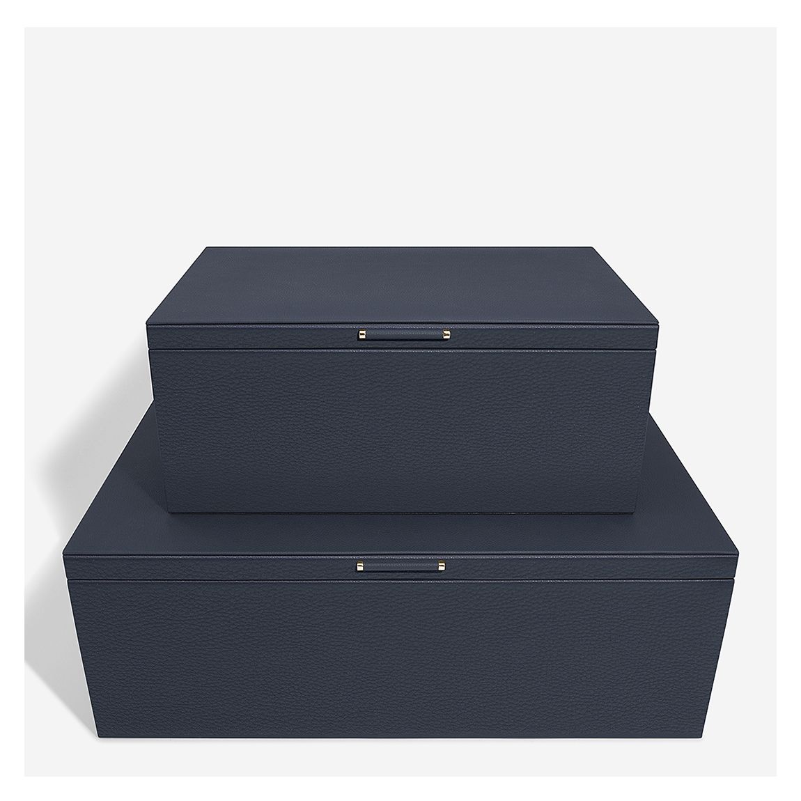 Navy Blue Storage Box - Set of 2 main product photo