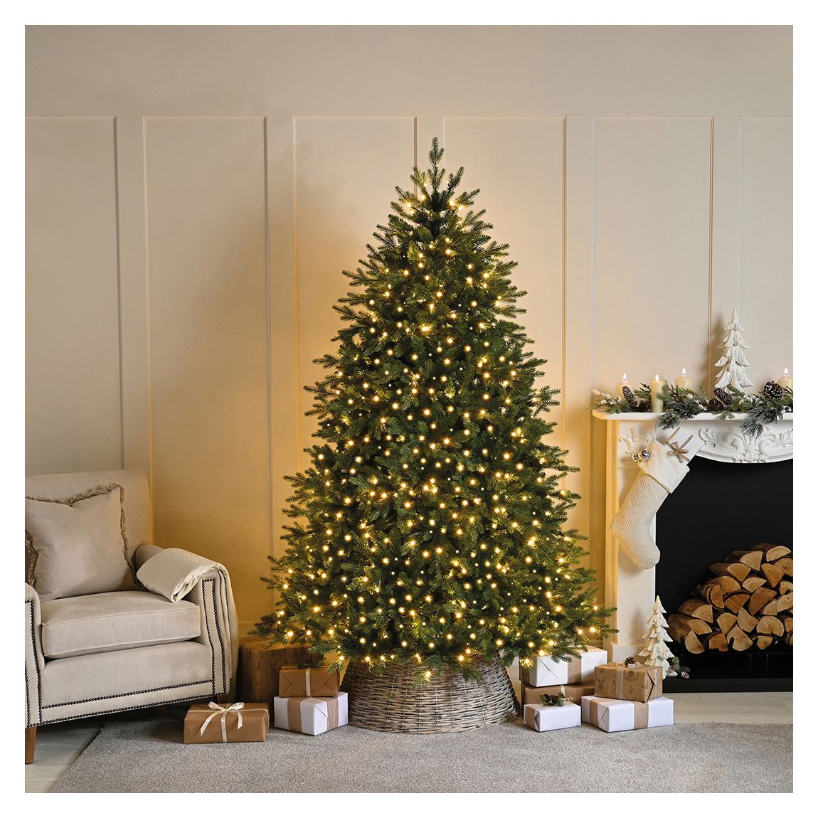 1000 Compact Tree Lights, Warm White main product photo