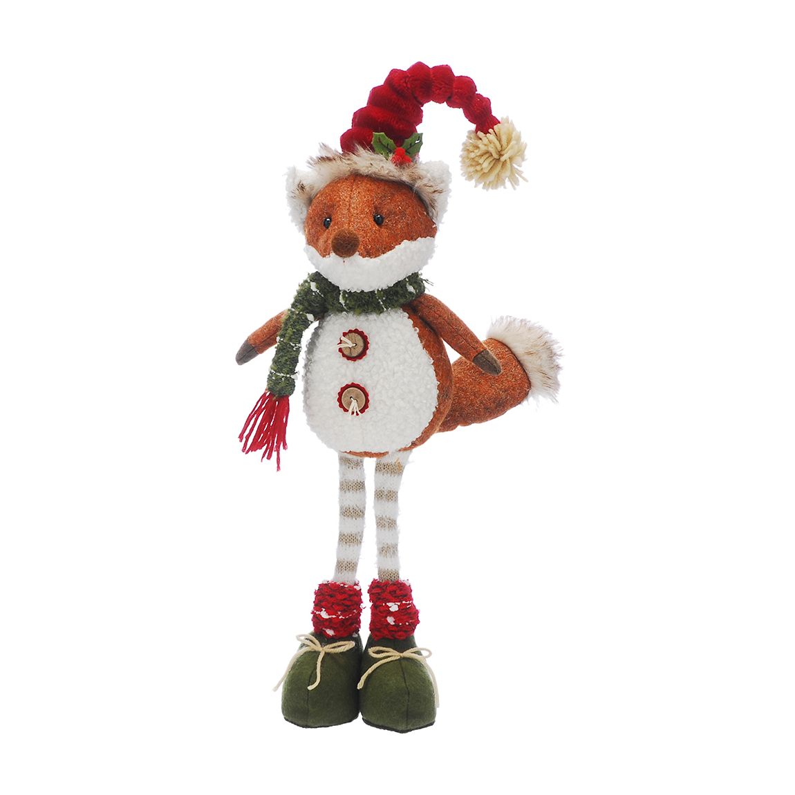 Standing Fox With Hat Scarf, 61cm main product photo
