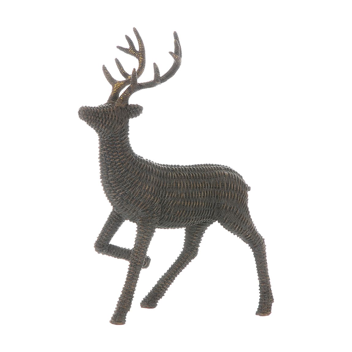 Wicker Style Reindeer, 33cm main product photo