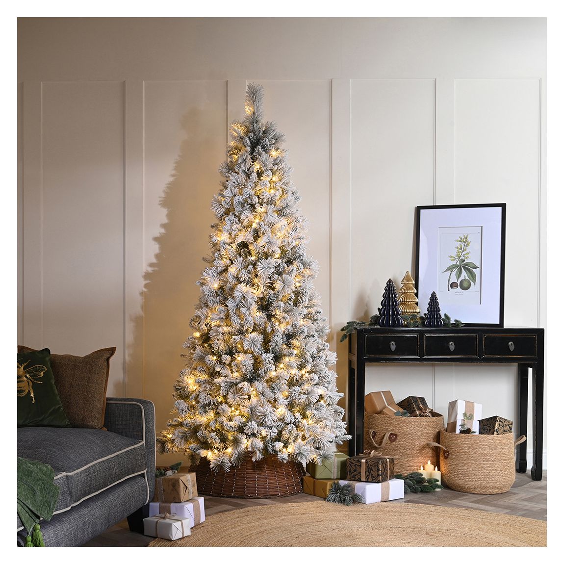 Prelit Glacier Peak Fir Tree, 7ft main product photo