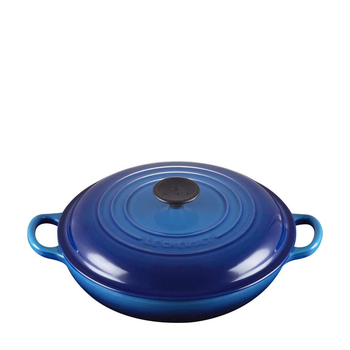 Azure Blue Shallow Casserole Dish, 30cm main product photo