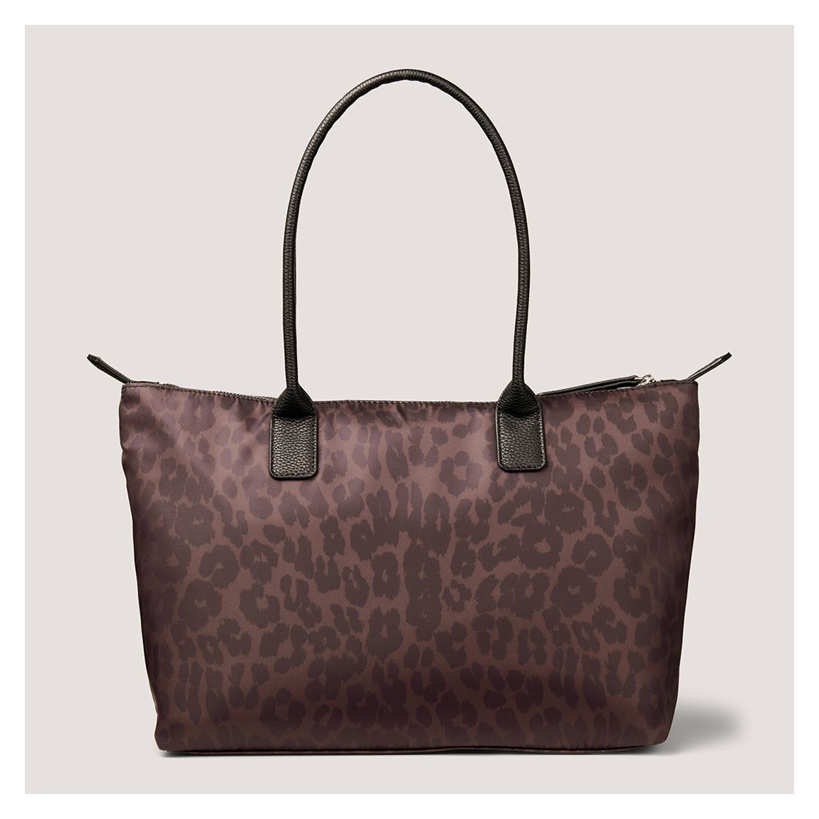 Winter Leopard Bonnie Large Tote Bag main product photo