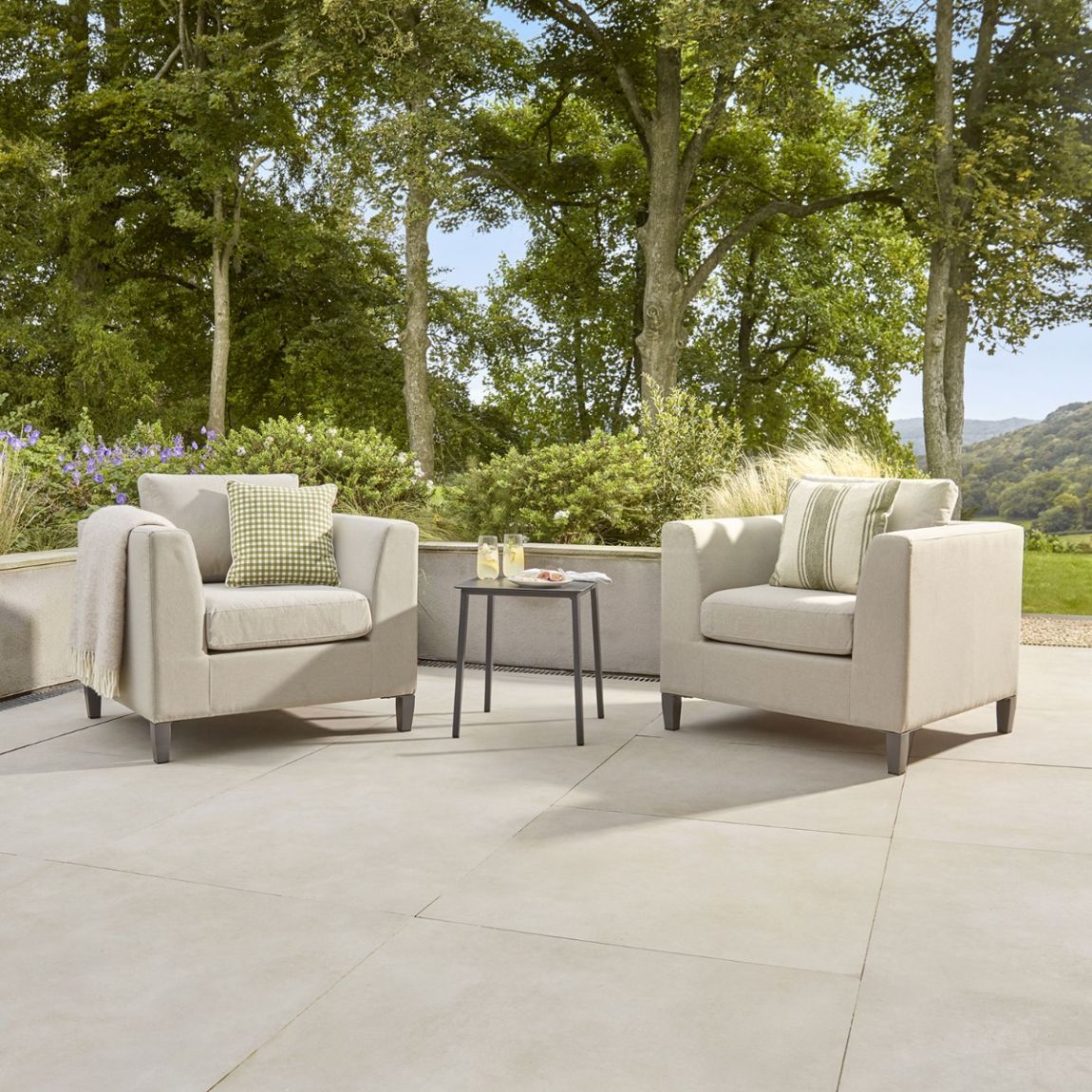 Birkin Bistro Set - Greige main product photo