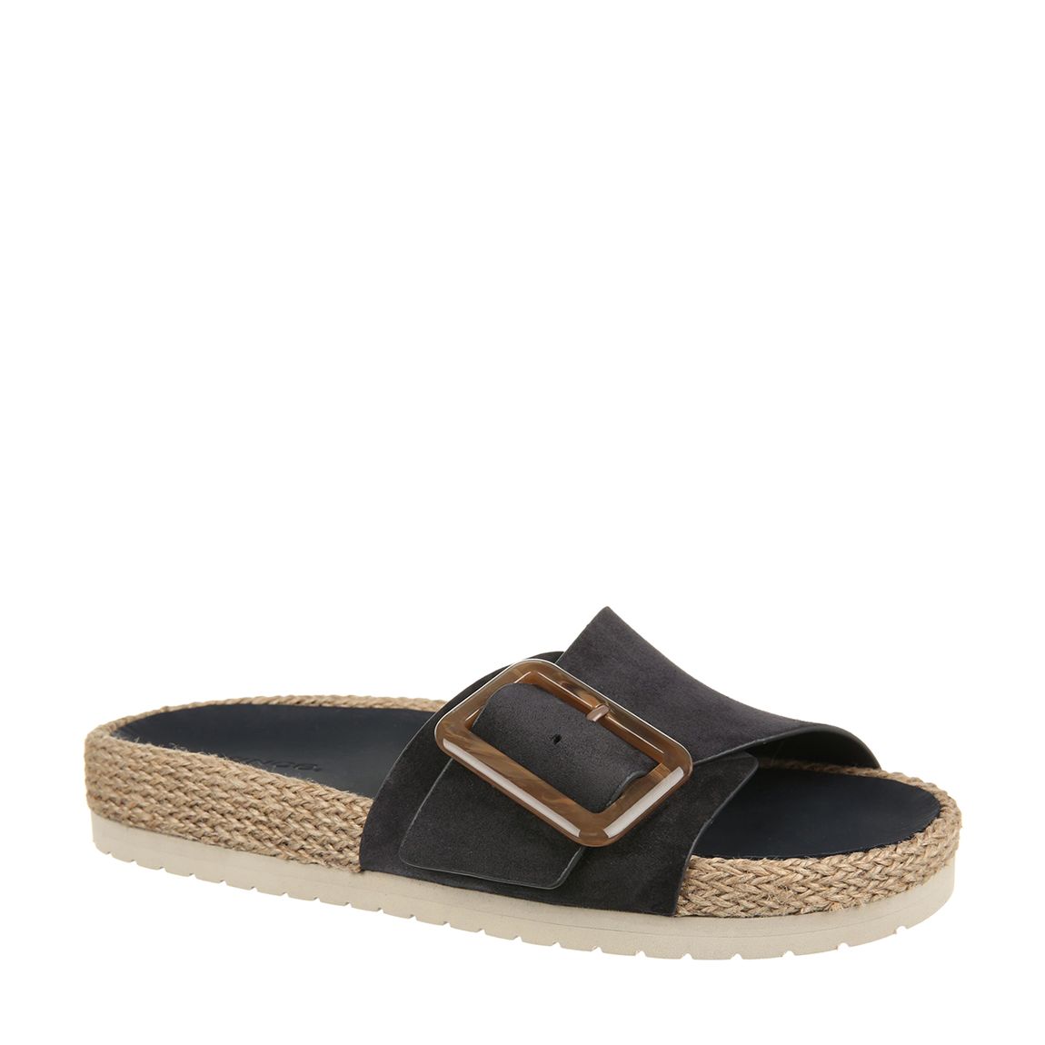 Women's Navy Grant Flat Espadrilles main product photo
