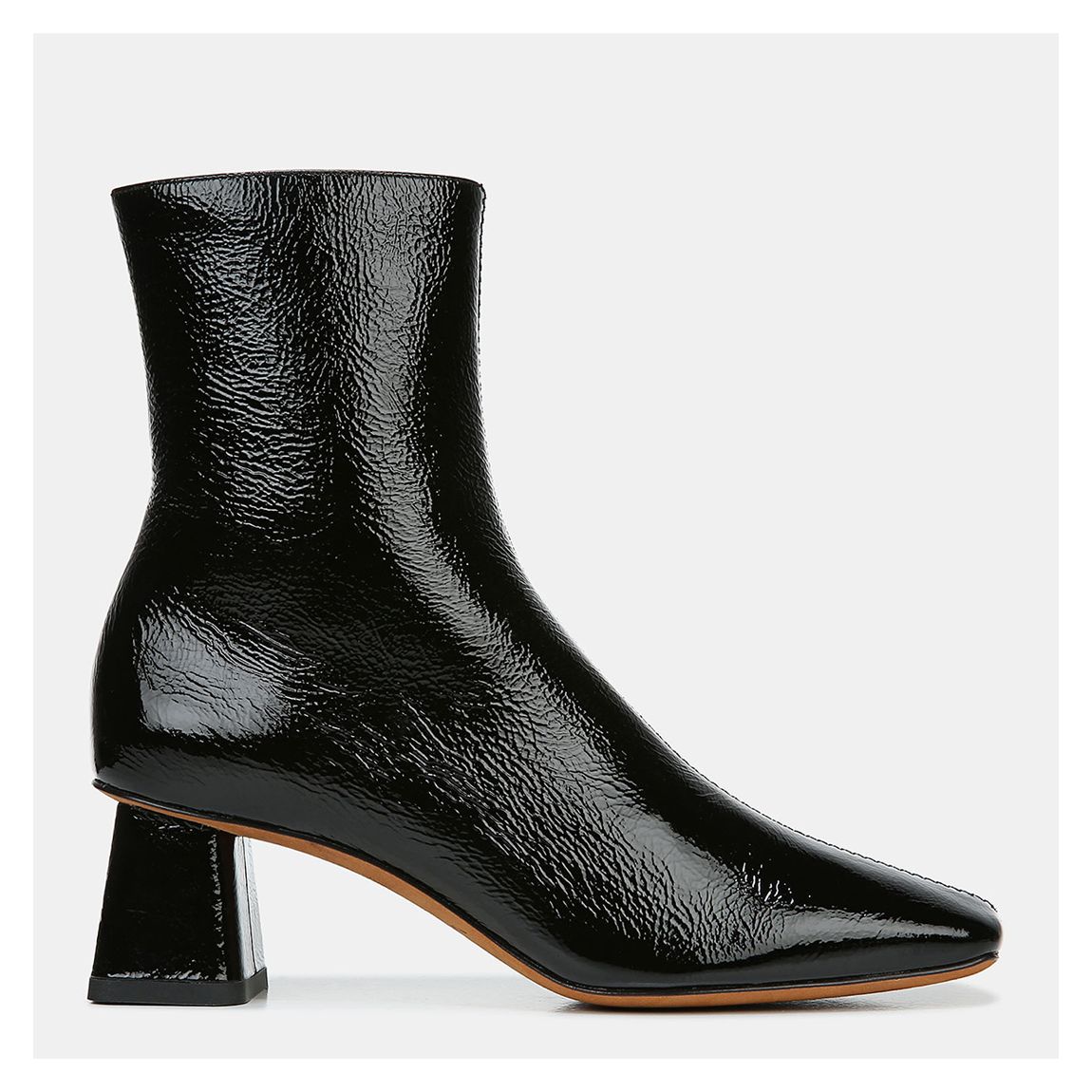 Women's Black Koren Patent Heeled Ankle Boots main product photo