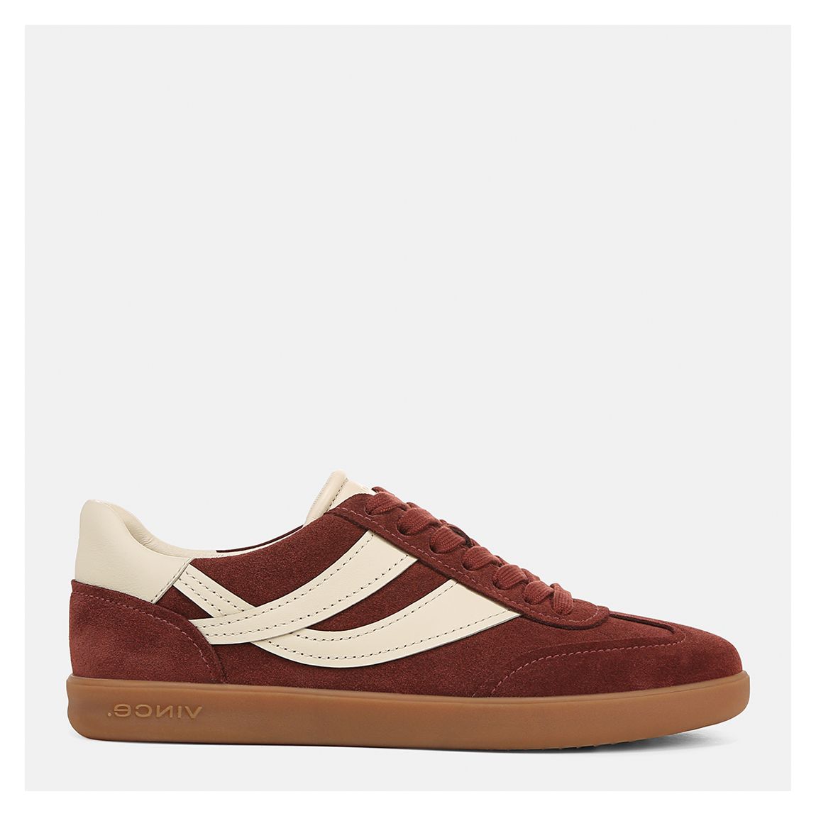 Women's Burgundy Oasis Retro Trainers main product photo