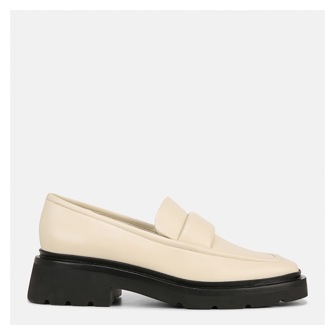 Women's Cream Robin Leather Loafers main product photo