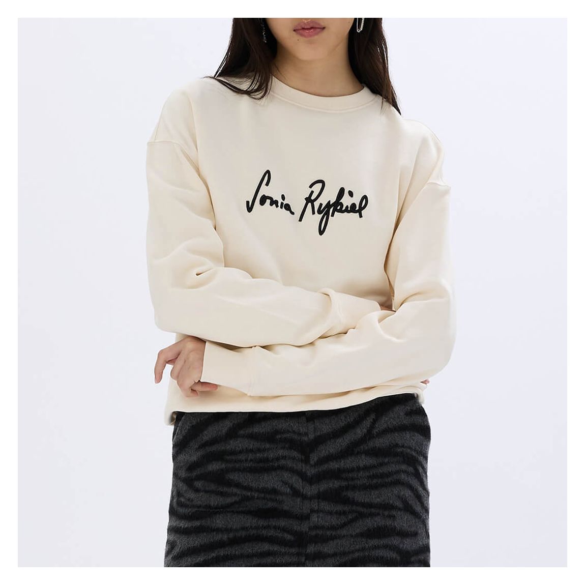 Cream Long Sleeve Jumper main product photo