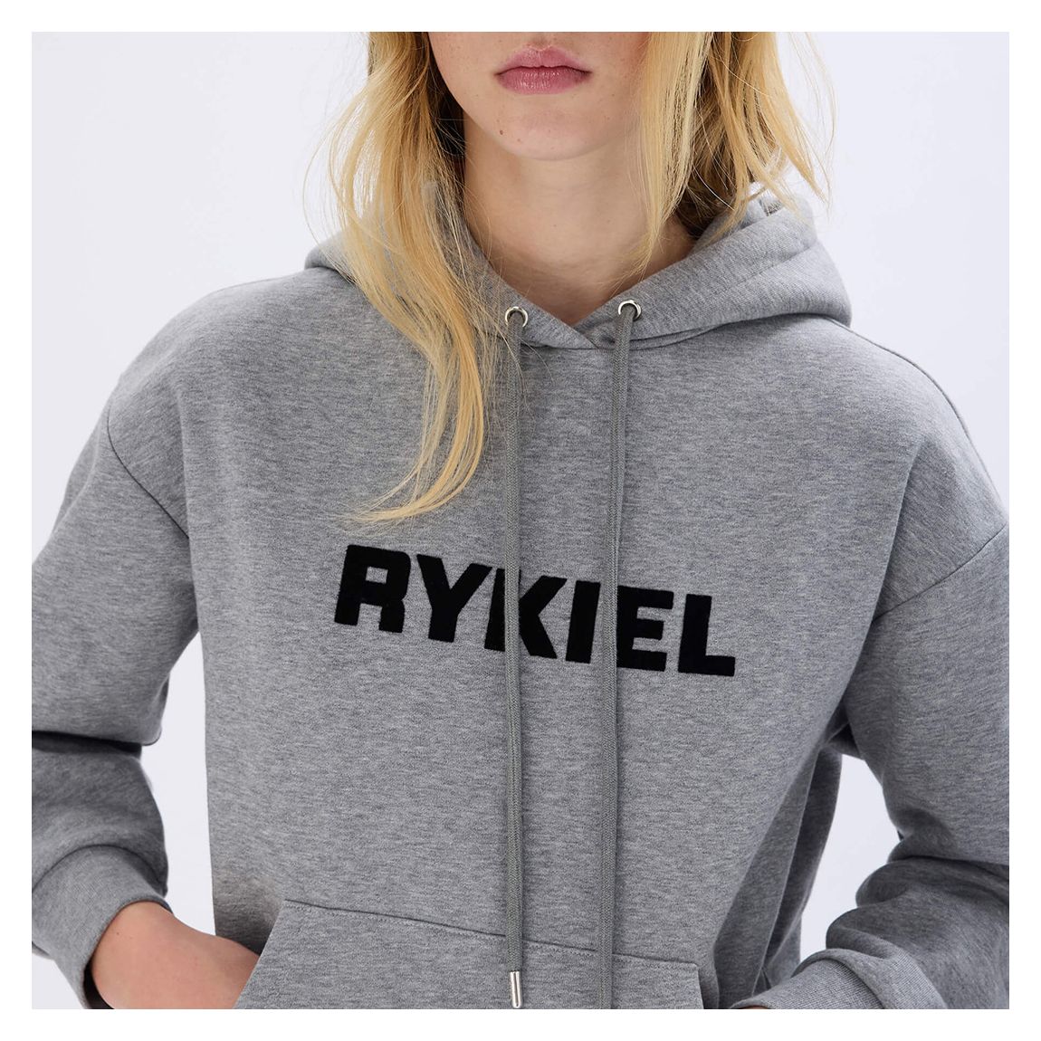 Grey Hooded Sweater main product photo