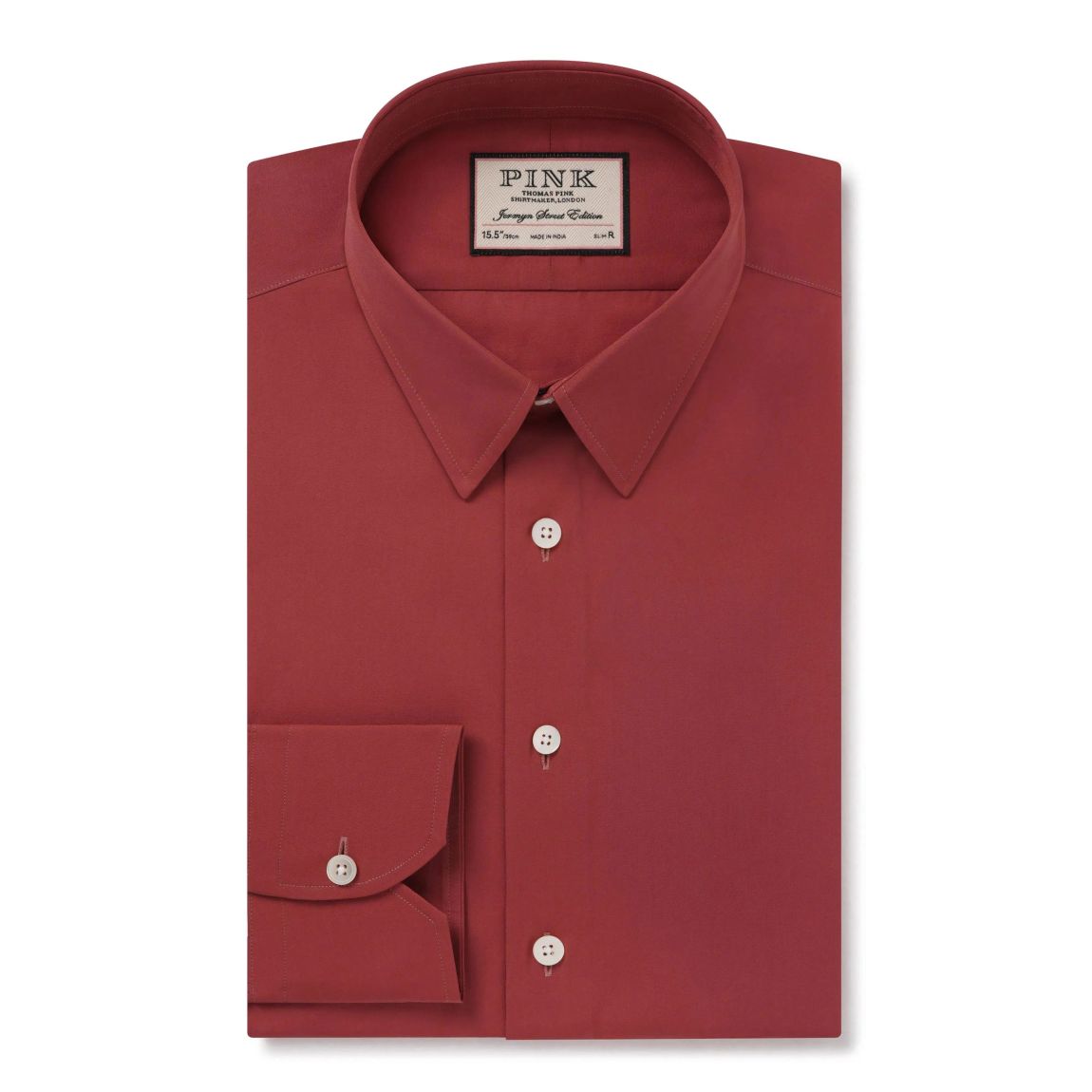 Thomas Pink Slim Fit Dark Pink Formal Shirt main product photo