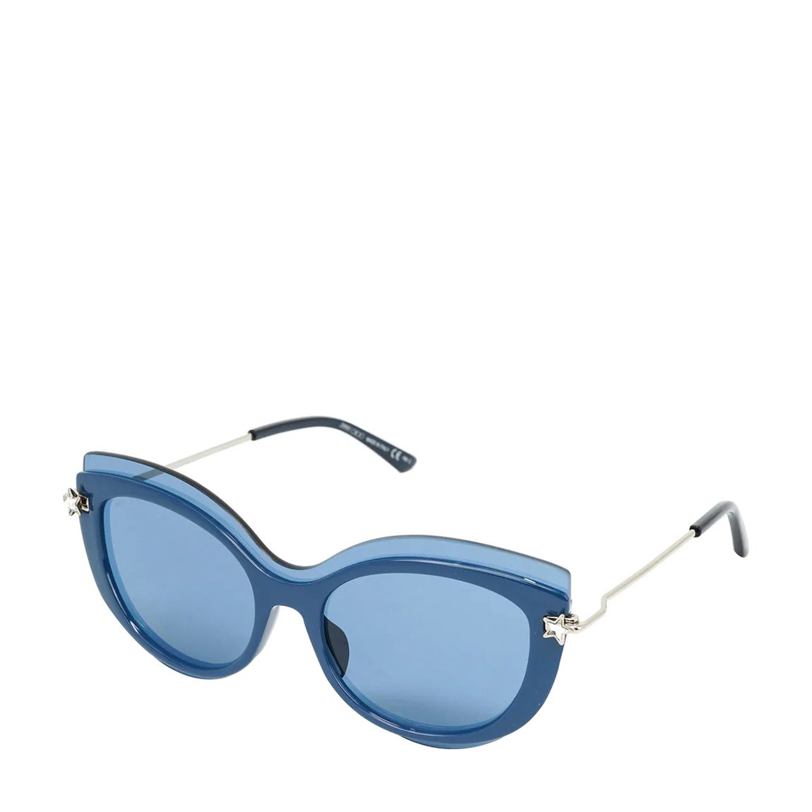 Blue Jimmy Choo Cateye Women's Sunglasses 99mm main product photo