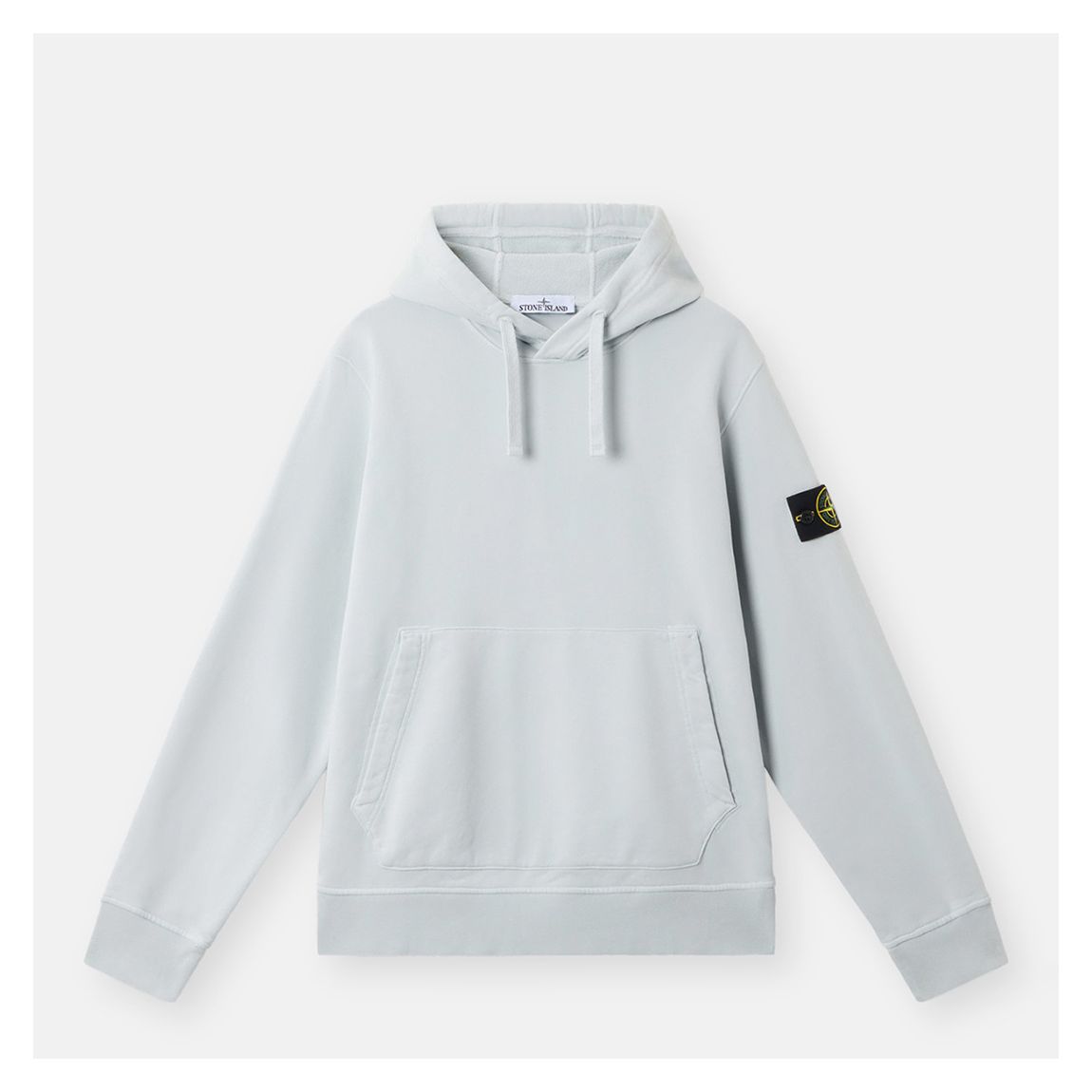 Light Blue Organic Cotton Hoodie main product photo