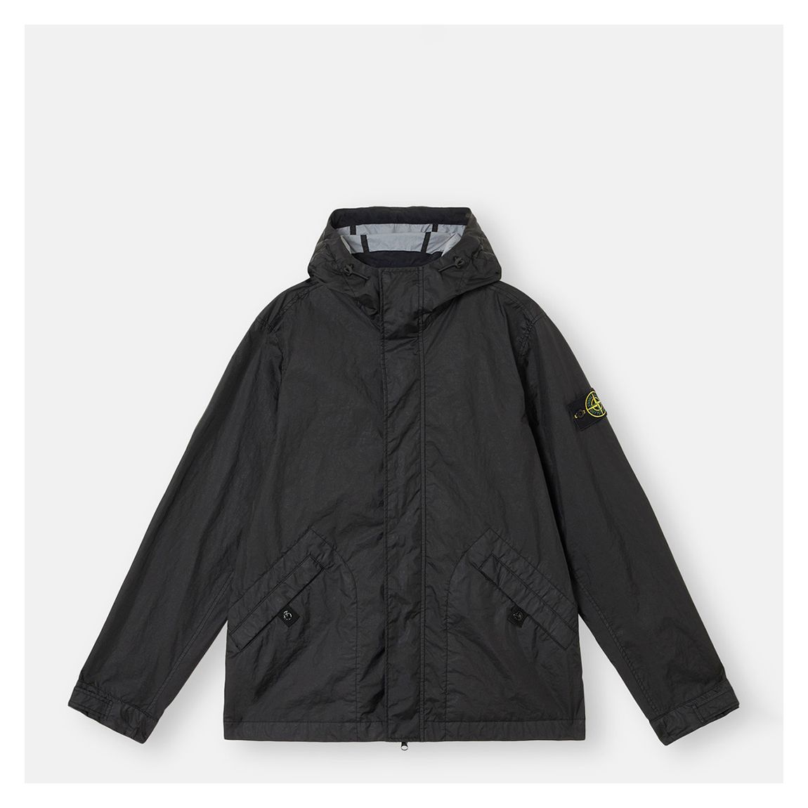 Black Water Ressistant Hooded 3L TC Jacket main product photo