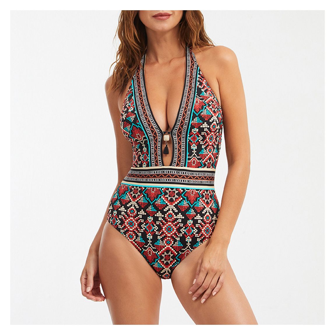 Cabana Plunge Swimsuit main product photo