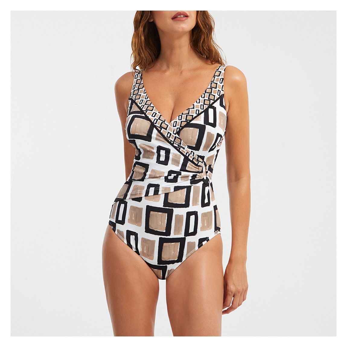 Geo Padded Swimsuit main product photo