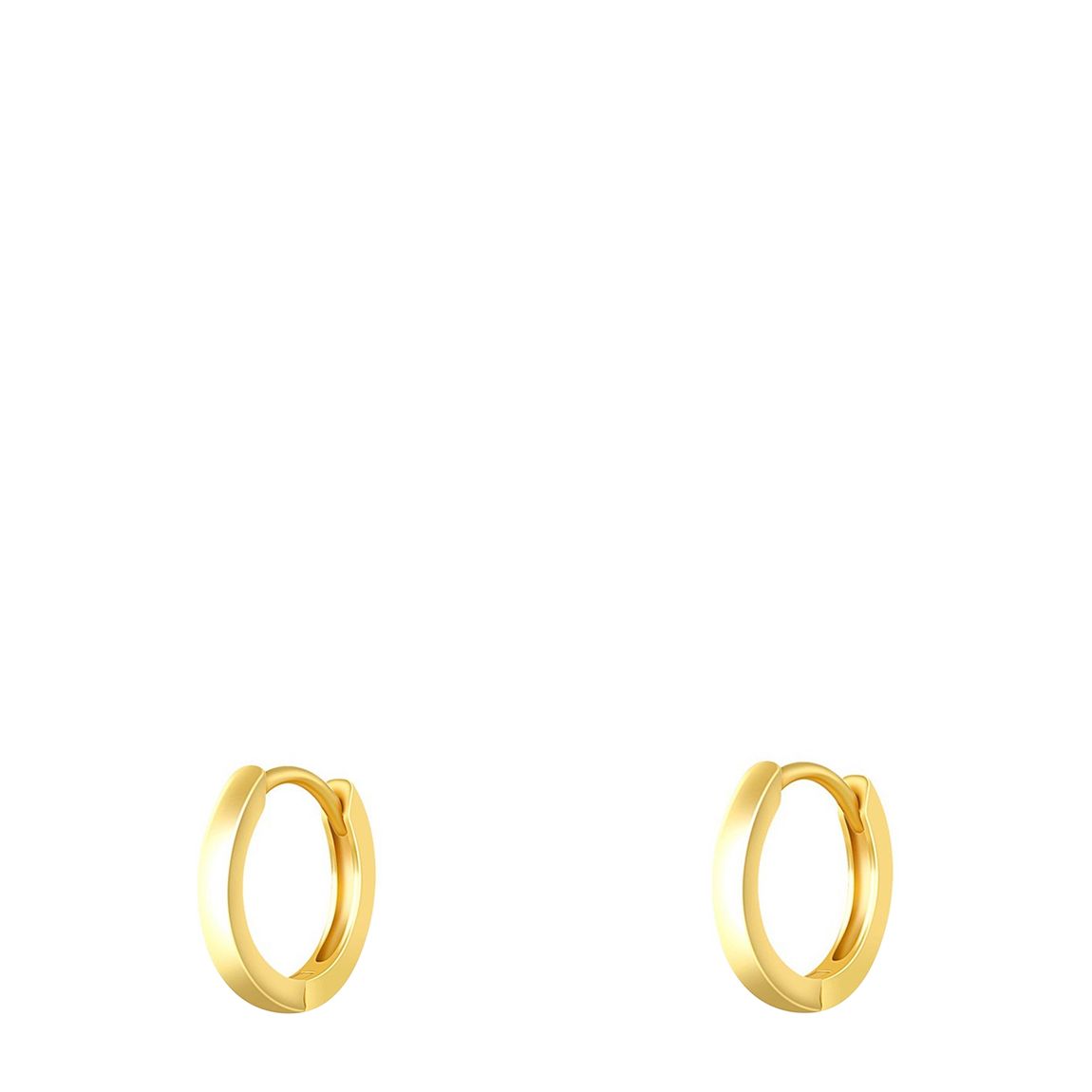 Gold Sleeper Mini Hoops main product photo