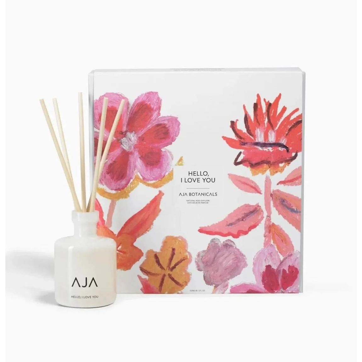 AJA BOTANICALS White Hello, I Love You Essential Oil Diffuser main product photo