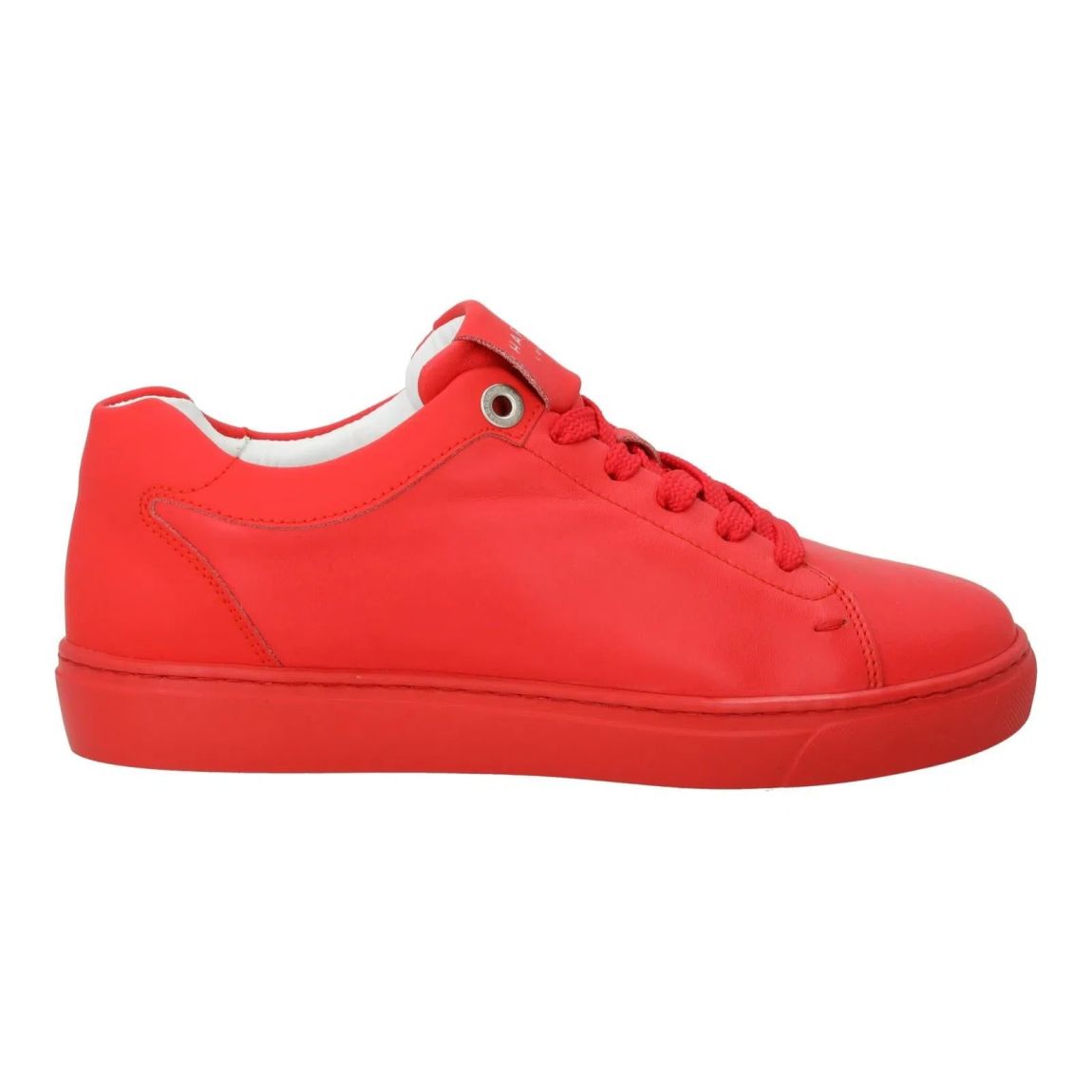 HARRY'S OF LONDON Women's Grace Low Top Trainers in Vibrant Red main product photo