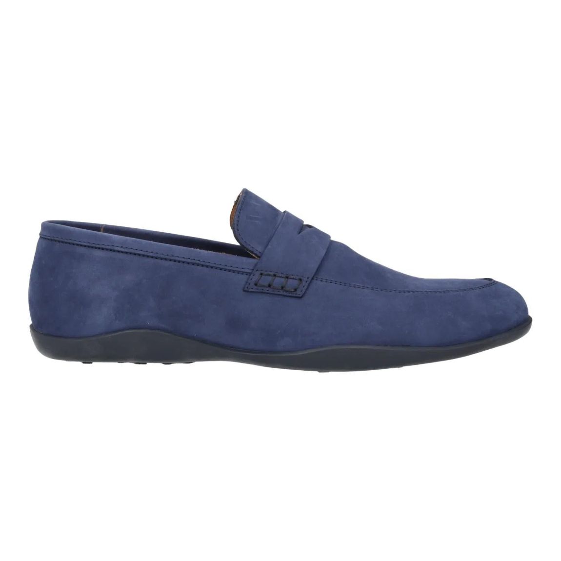 Harrys Of London Downing G Nubuk Loafer in Vintage Denim main product photo