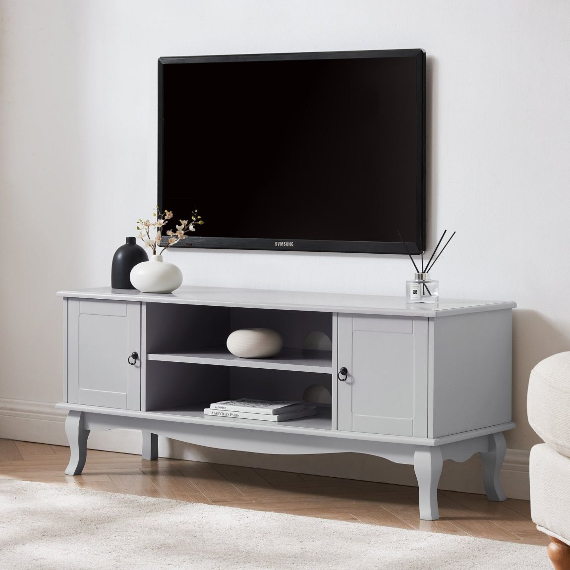 Amelie TV Unit - Light Grey main product photo