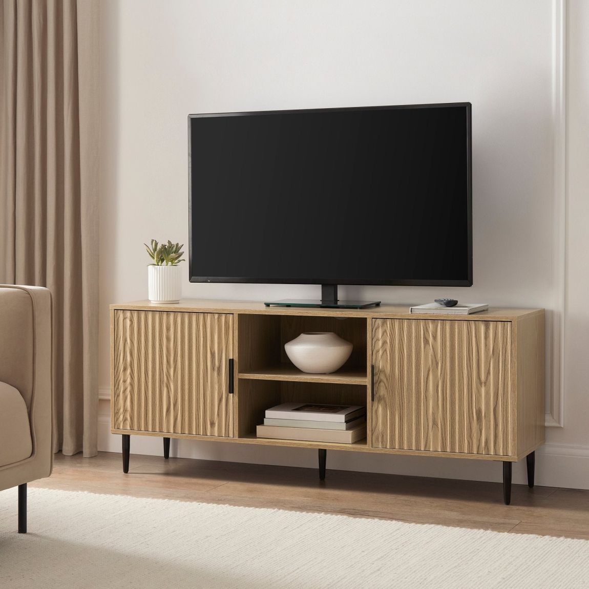 Evie TV Stand - Wood Effect main product photo