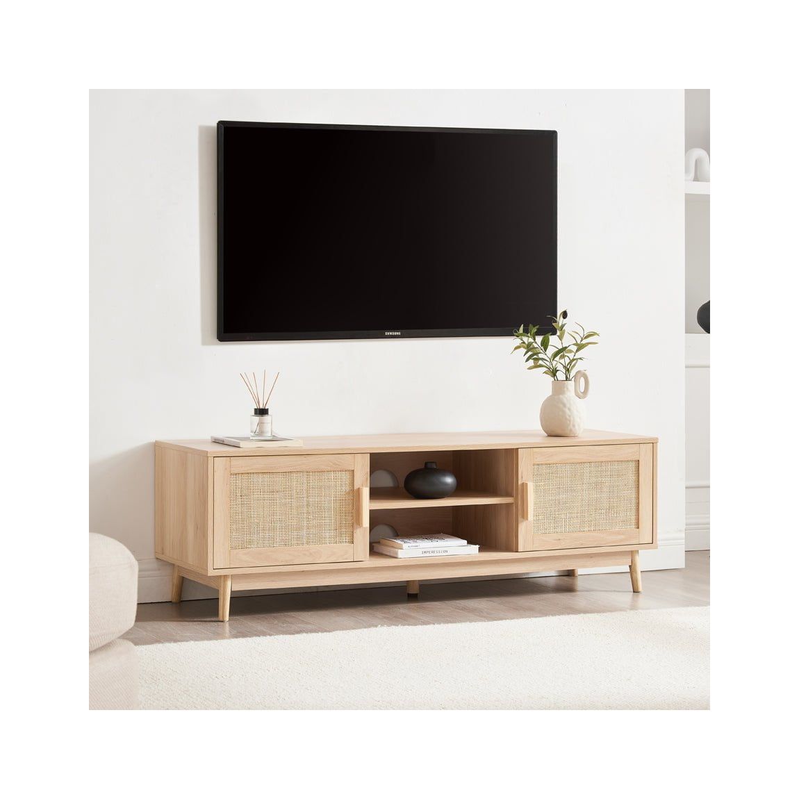 Isla 140cm TV Unit - Natural main product photo