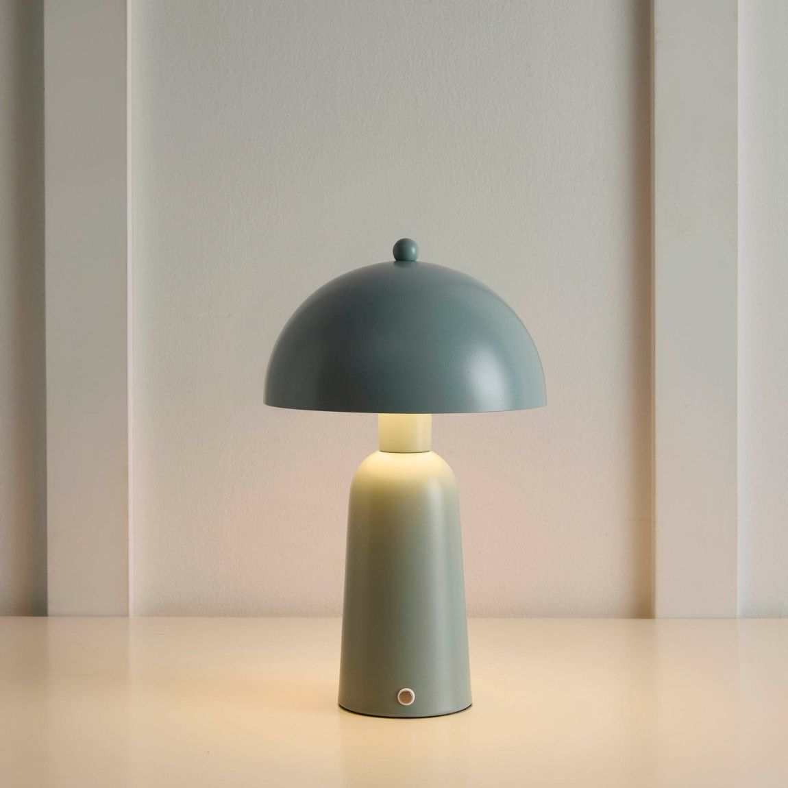 Lucien LED Rechargeable Wireless Table Lamp - Blue main product photo